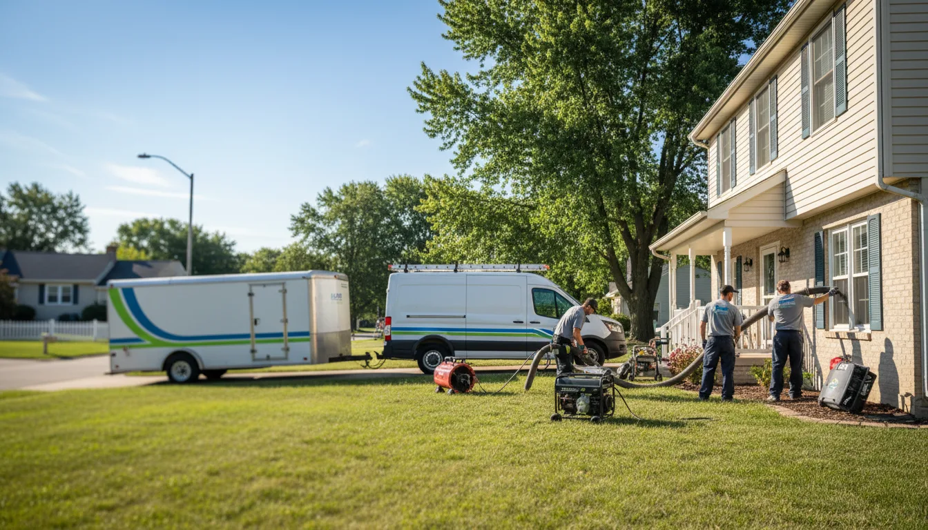 Flooded Basement Restoration And Cleanup With Repair in Passadumkeag, ME near me